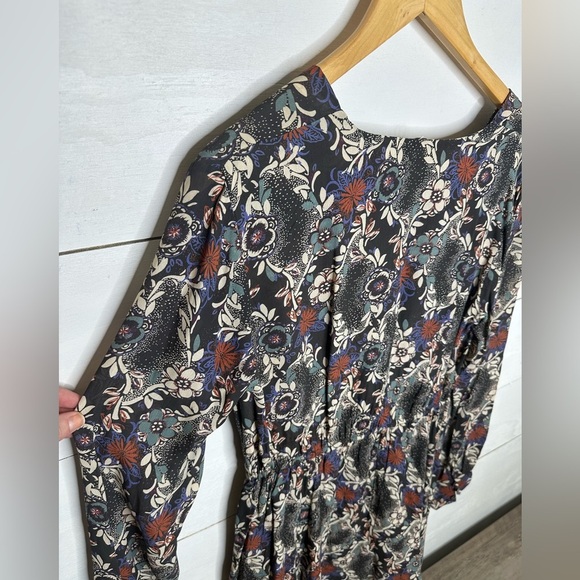 Free People Floral Bohemian Print Women's Spring Summer Dress - Small/Medium - Picture 10 of 11